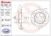 BREMBO 0876271X Bremsscheibe