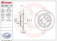 BREMBO 08503710 Bremsscheibe
