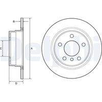 DELPHI BG4649C Bremsscheibe