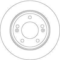 TRW DF6937 Bremsscheibe