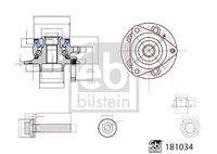 FEBI BILSTEIN 181034 Radlagersatz