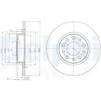 DELPHI BG3994 Bremsscheibe