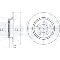 DELPHI BG3930 Bremsscheibe
