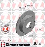 ZIMMERMANN 440312320 Bremsscheibe