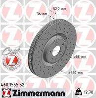 ZIMMERMANN 460155552 Bremsscheibe