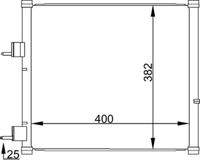 MAHLE AC184000S Kondensator, Klimaanlage