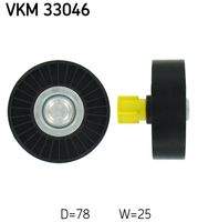 SKF VKM33046 Umlenk-/Führungsrolle, Keilrippenriemen