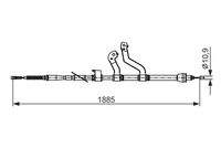 BOSCH 1987482573 Seilzug, Feststellbremse