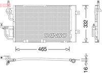 DENSO DCN20037 Kondensator, Klimaanlage