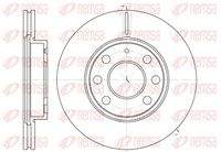 REMSA 666510 Bremsscheibe