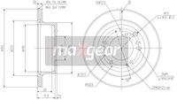 MAXGEAR 192372 Bremsscheibe