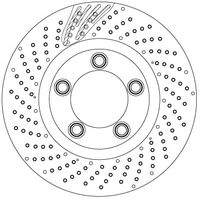 TRW DF6542S Bremsscheibe