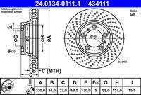 ATE 24013401111 Bremsscheibe