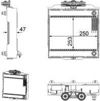 MAHLE CR923000P Kühler, Motorkühlung