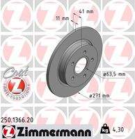 ZIMMERMANN 250136620 Bremsscheibe