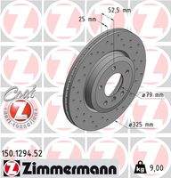 ZIMMERMANN 150129452 Bremsscheibe