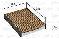 VALEO 701032 Filter, Innenraumluft