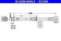 ATE 24528605403 Bremsschlauch