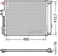 DENSO DCN41012 Kondensator, Klimaanlage