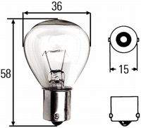 HELLA 8GA002074241 Glühlampe, Rundumkennleuchte