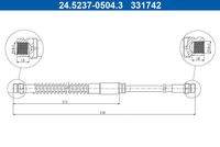 ATE 24523705043 Bremsschlauch