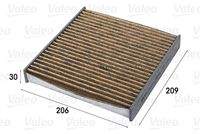 VALEO 701015 Filter, Innenraumluft