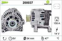 VALEO 200037 Generator