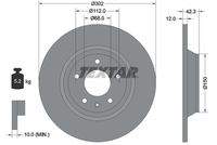 TEXTAR 92159503 Bremsscheibe