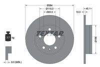 TEXTAR 92277303 Bremsscheibe
