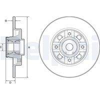 DELPHI BG9116RS Bremsscheibe