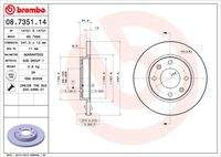 BREMBO 08735114 Bremsscheibe