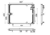 MAHLE AC148000S Kondensator, Klimaanlage