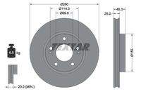 TEXTAR 92351203 Bremsscheibe