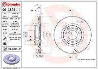 BREMBO 09C82511 Bremsscheibe