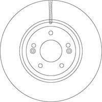 TRW DF6545S Bremsscheibe