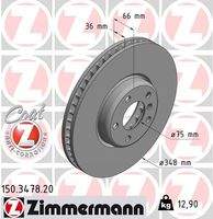 ZIMMERMANN 150347820 Bremsscheibe