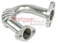 METZGER 0892658 Rohrleitung, AGR-Ventil