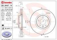 BREMBO 09944711 Bremsscheibe