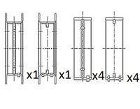 FAI AutoParts BM1040STD Kurbelwellenlager