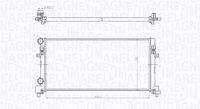 MAGNETI MARELLI 350213166200 Kühler, Motorkühlung