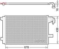 DENSO DCN32063 Kondensator, Klimaanlage