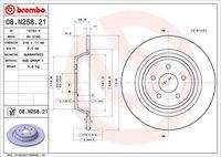 BREMBO 08N25821 Bremsscheibe