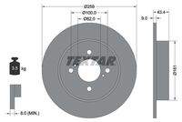 TEXTAR 92242303 Bremsscheibe