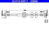 ATE 24511203973 Bremsschlauch
