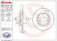 BREMBO 08A11211 Bremsscheibe