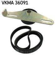 SKF VKMA36091 Keilrippenriemensatz