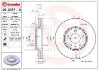 BREMBO 09893711 Bremsscheibe