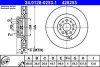 ATE 24012802531 Bremsscheibe