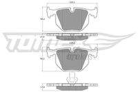 TOMEX Brakes TX1319 Bremsbelagsatz, Scheibenbremse