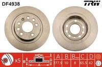 TRW DF4938 Bremsscheibe
